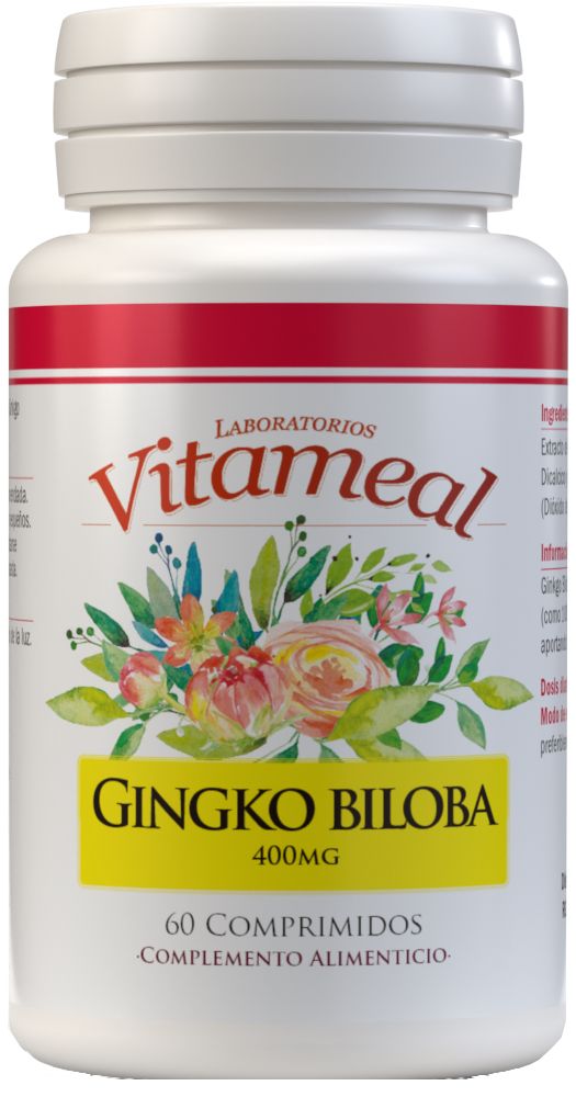 Ginkgo Biloba · Vitameal · 60 comprimidos