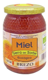 Miel Ecológica de Brezo · Sierra del Sorbe · 500 gramos