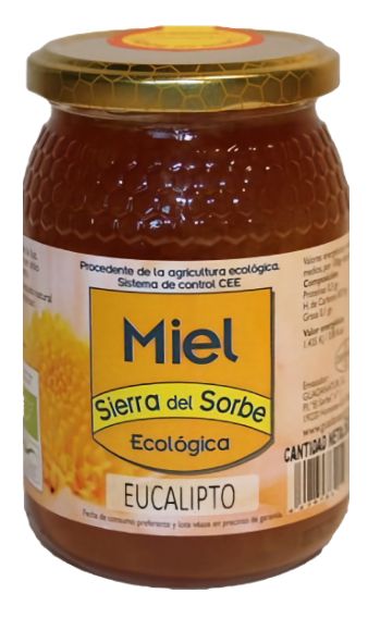 Miel Ecológica de Eucalipto · Sierra del Sorbe · 500 gramos