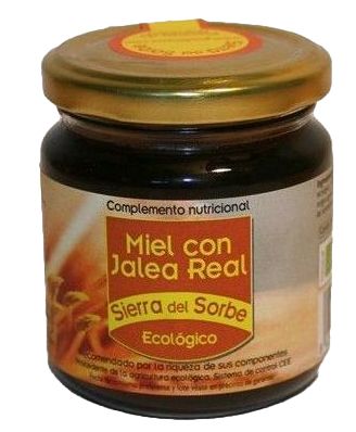 Miel Ecológica con Jalea Real · Sierra del Sorbe · 250 gramos