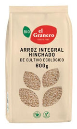 Arroz Integral Hinchado · El Granero Integral · 600 gramos