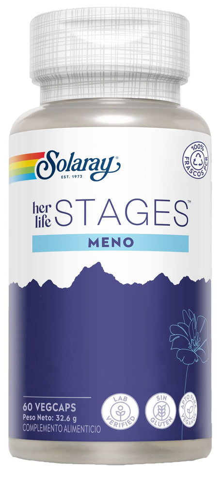 Her life Stages Meno · Solaray · 60 cápsulas