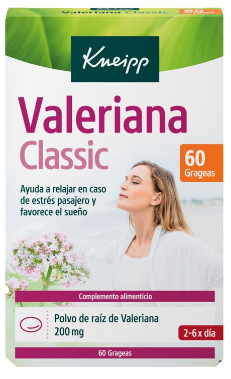 Valeriana Classic · Kneipp · 60 grageas