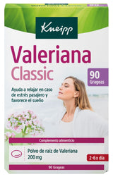 Valeriana Classic · Kneipp · 90 grageas