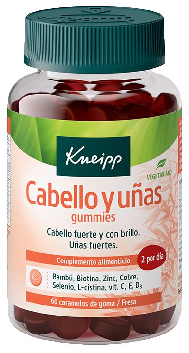 Cabello y Uñas Gummies · Kneipp · 60 gummies