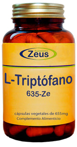 L-Triptófano 635 Ze · Zeus · 90 cápsulas