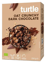 Avena Crunchy con Chocolate Negro · Turtle · 250 gramos