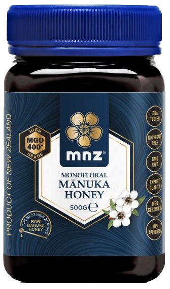 Miel de Manuka Raw Monofloral MGO 400+ · Manuka World · 500 gramos