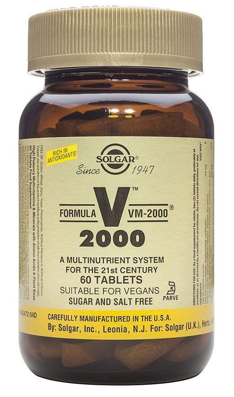 Formula VM-2000 · Solgar · 60 comprimidos