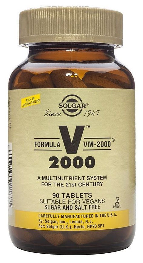 Formula VM-2000 · Solgar · 90 comprimidos