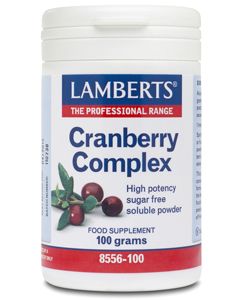 Cranberry Complex · Lamberts · 100 gramos