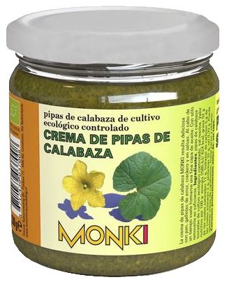 Crema de Pipas de Calabaza · Monki · 330 gramos