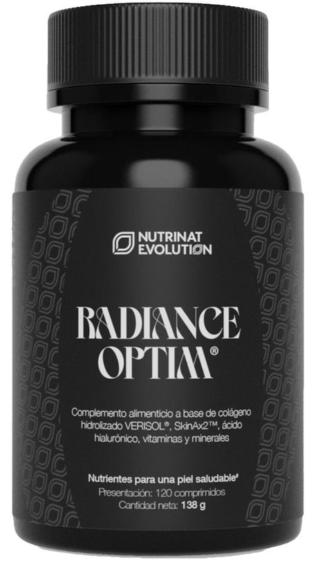 Radiance Optim · Nutrinat Evolution · 120 comprimidos