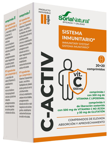 C-Activ · Soria Natural · 20+20 comprimidos