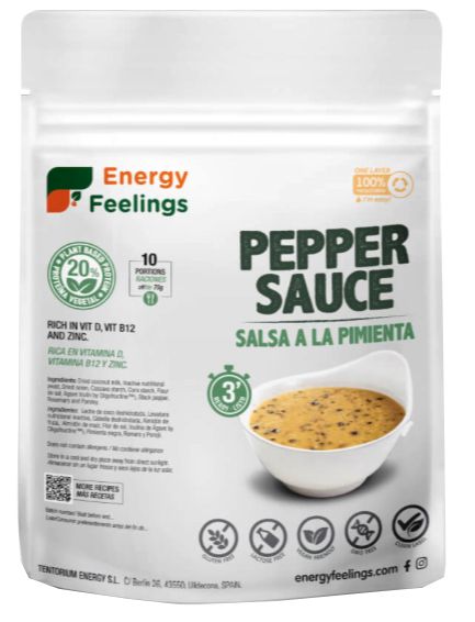 Salsa de Pimienta · Energy Feelings · 150 gramos