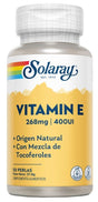 Vitamina E 400 UI · Solaray · 50 perlas