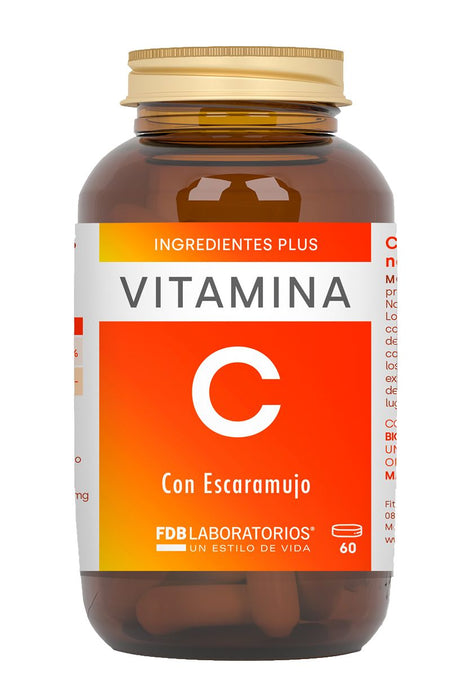 Vitamina C con Escaramujo · FDB Laboratorios · 120 comprimidos