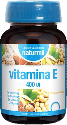 Vitamina E 400 UI · Naturmil · 60 perlas