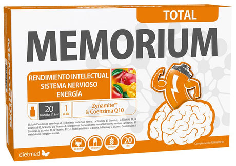 Memorium Total · DietMed · 20 ampollas