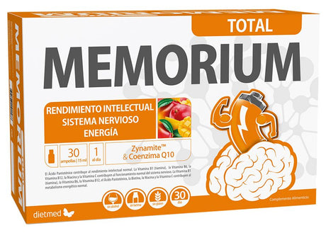 Memorium Total · DietMed · 30 ampollas