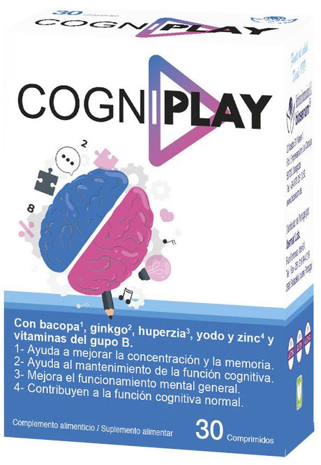 Cogniplay · Bioserum · 30 comprimidos