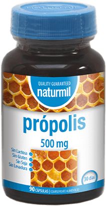 Própolis 500 mg · Naturmil · 90 cápsulas