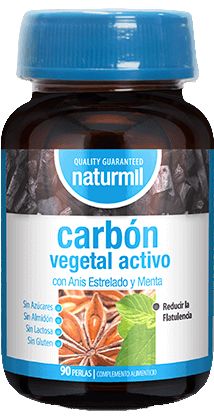 Carbón Activo · Naturmil · 90 perlas