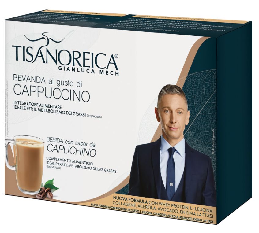 Bebida Saciante Sabor Capuchino · Tisanoreica · 4x28,5 gramos