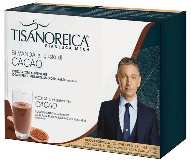 Bebida Saciante Sabor Cacao · Tisanoreica · 4x31,5 gramos