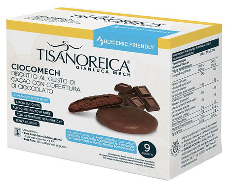 Galletas Ciocomech de Cacao · Tisanoreica · 9 galletas