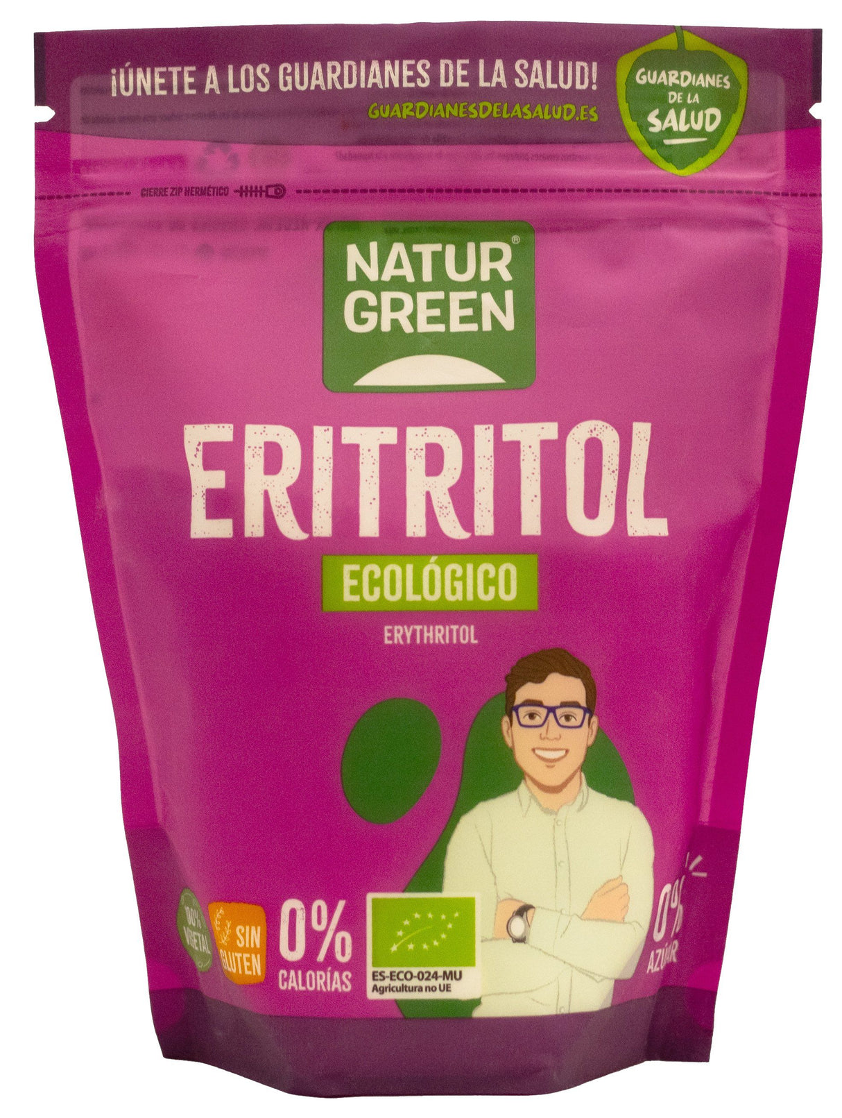 Eritritol Bio · Naturgreen · 500 gramos