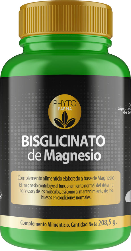 Magnesio Bisglicinato · Phytofarma · 300 cápsulas