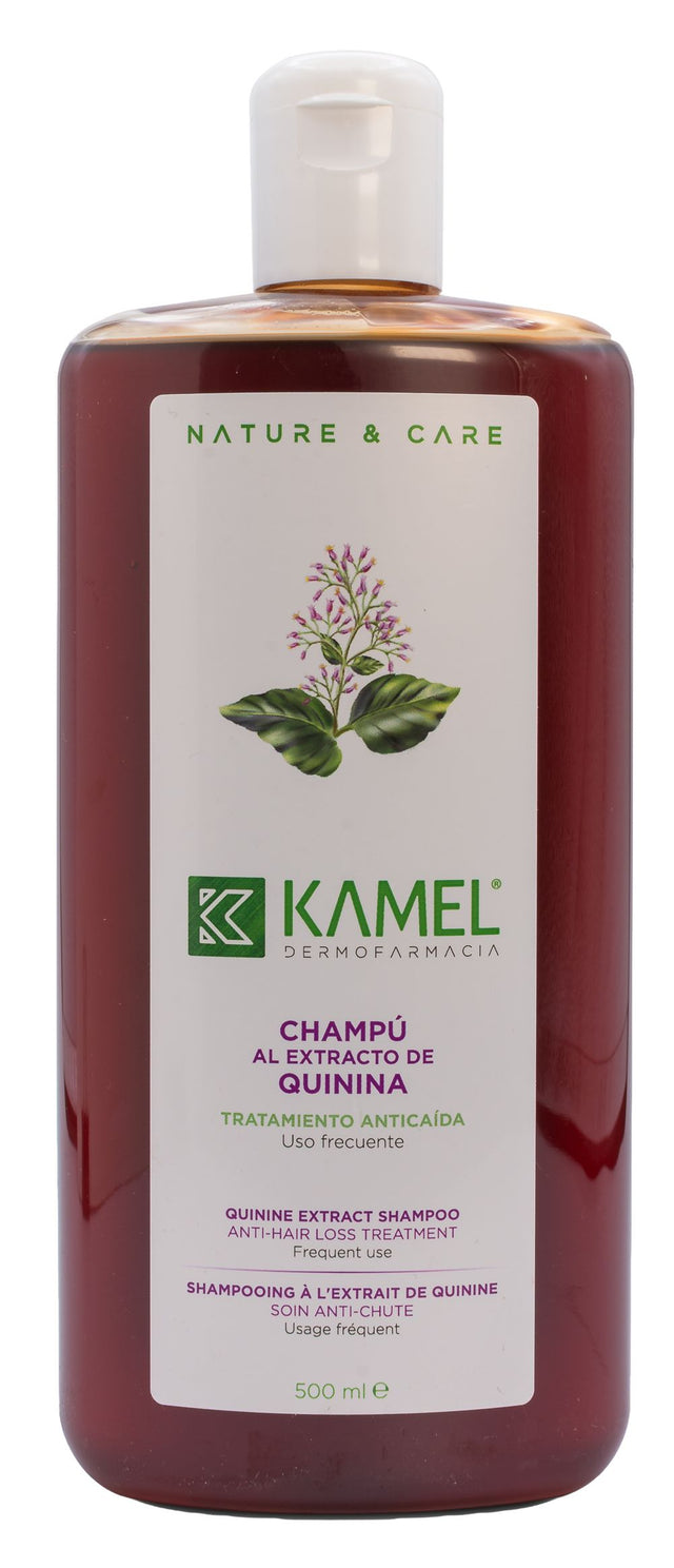 Champú al Extracto de Quinina · Kamel · 500 ml