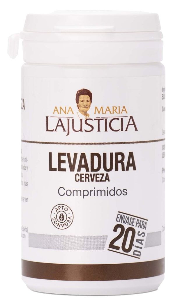 Levadura de Cerveza con Germen de Trigo · Ana Maria LaJusticia · 80 comprimidos