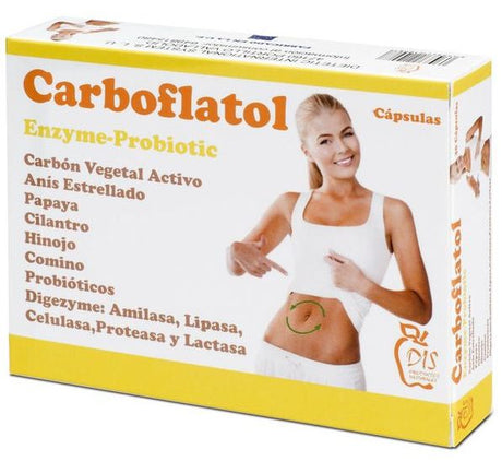 Carboflatol · DIS · 60 cápsulas