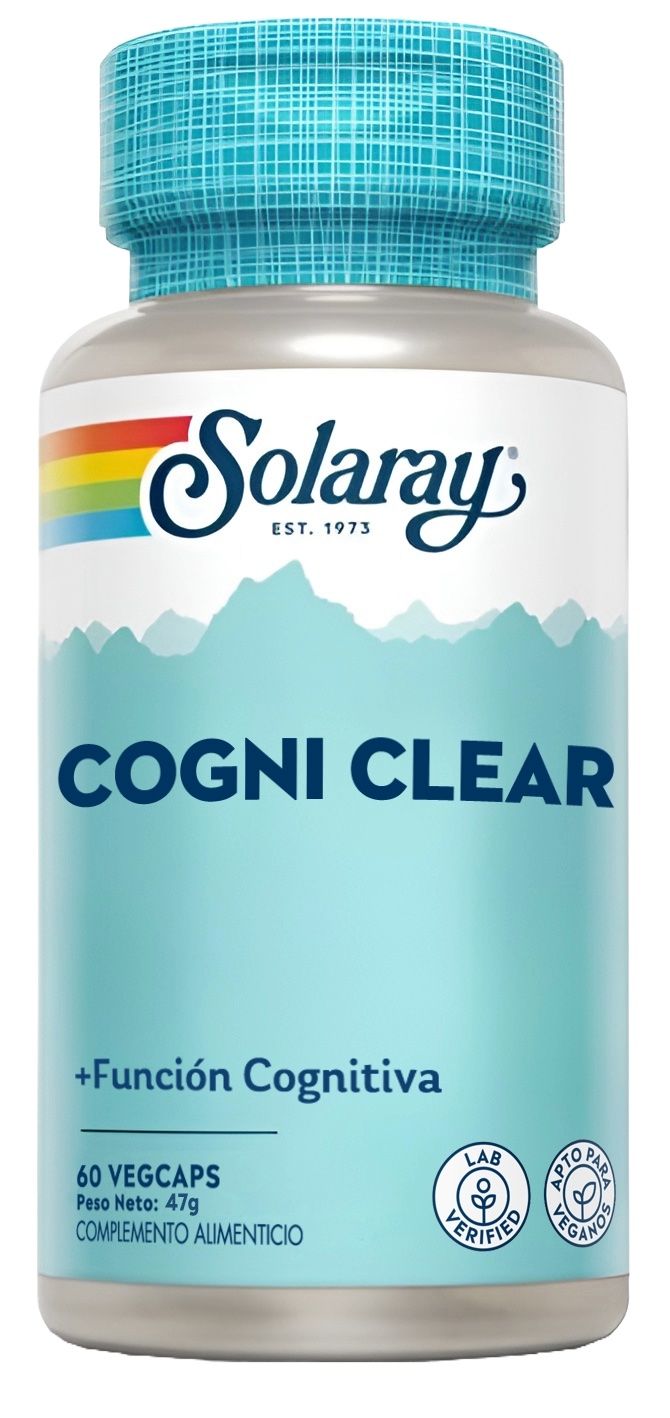 Cogni Clear · Solaray · 60 cápsulas