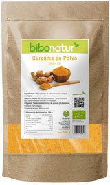 Cúrcuma en Polvo Cruda Bio · Bibonatur · 150 gramos