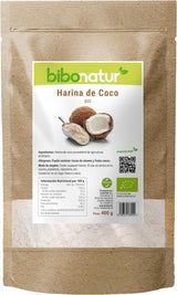 Harina de Coco Bio · Bibonatur · 400 gramos