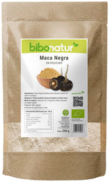 Maca Negra en Polvo Bio · Bibonatur · 250 gramos