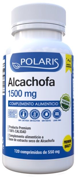 Alcachofa 1.500 mg · Polaris · 120 comprimidos