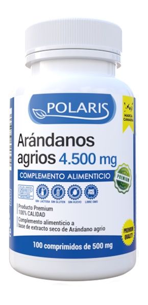 Arándanos Agrios · Polaris · 100 comprimidos