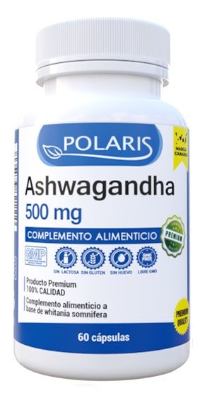 Ashwagandha · Polaris · 60 cápsulas