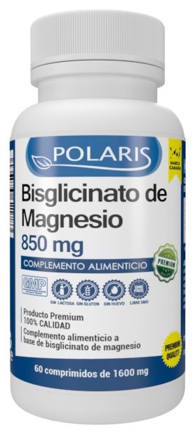 Bisglicinato de Magnesio · Polaris · 60 comprimidos