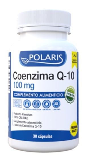 Coenzima Q10 100 mg · Polaris · 30 cápsulas