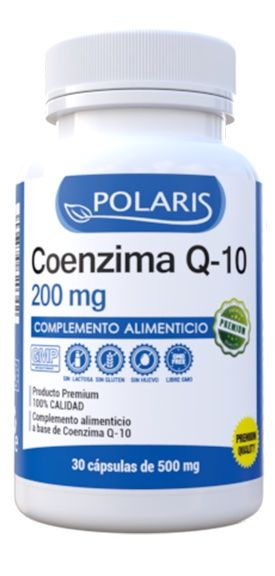 Coenzima Q10 200 mg · Polaris · 30 cápsulas