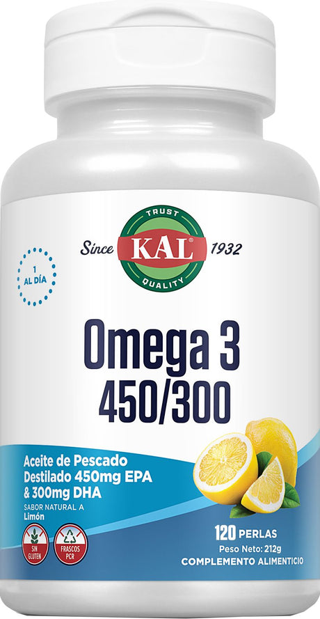 Omega 3 450/300 · KAL · 120 perlas