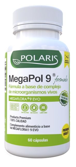 MegaPol 9 · Polaris · 60 cápsulas