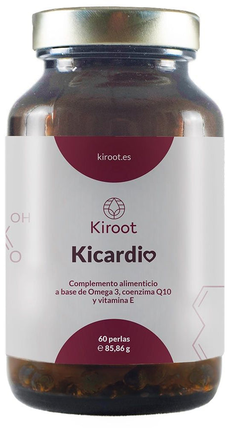 Omega 3 Kicardio · Kiroot · 60 perlas