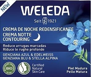 Crema de Noche Redensificante de Genciana Azul y Edelweiss · Weleda · 40 ml