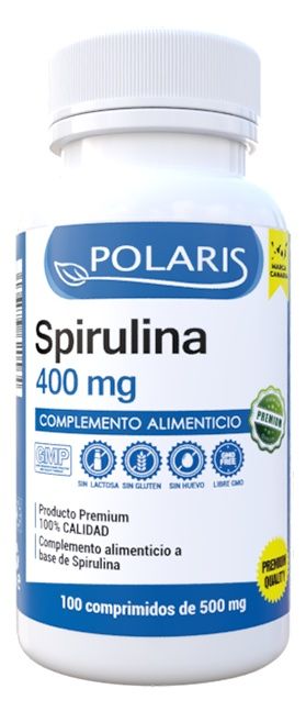 Spirulina · Polaris · 100 comprimidos